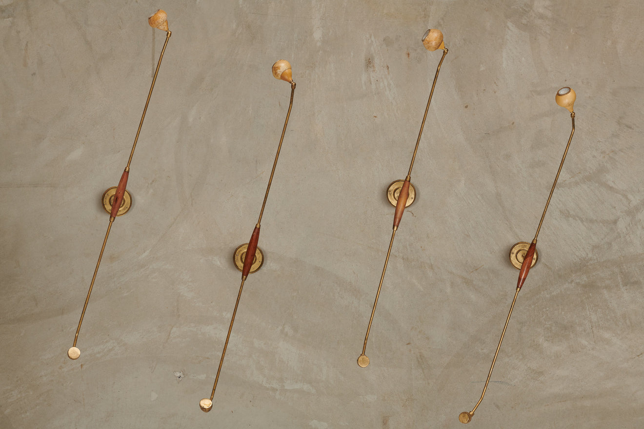 SCONCES BY JAVIER CARRAL FROM HIS COUNTRY ESTATE